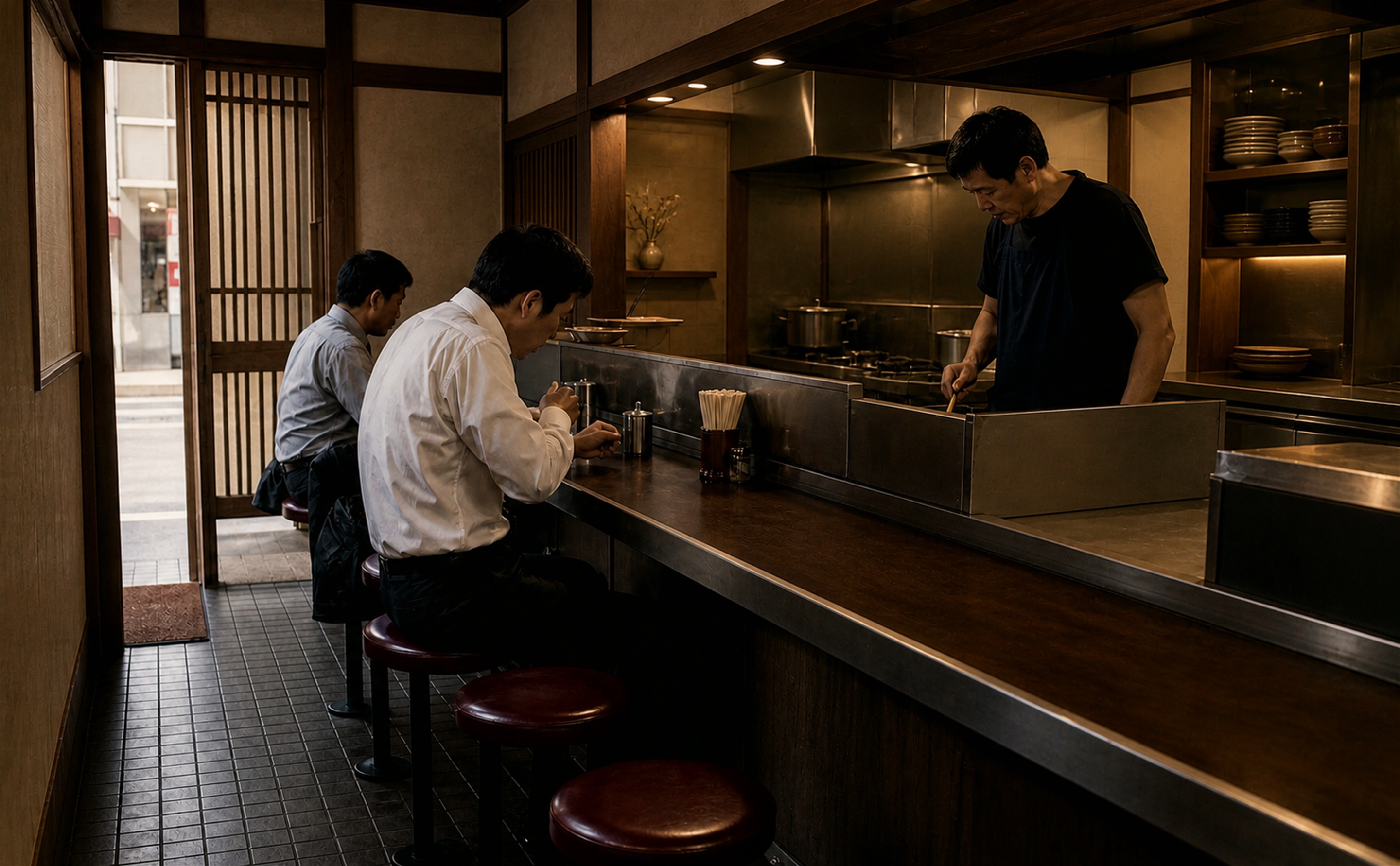 KOSA SHINJUKUの店舗とヒレかつ